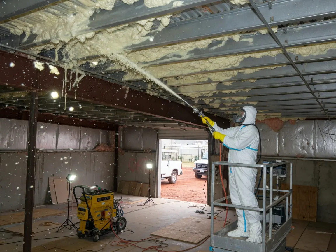 Spray foam insulation in Choctaw, OK