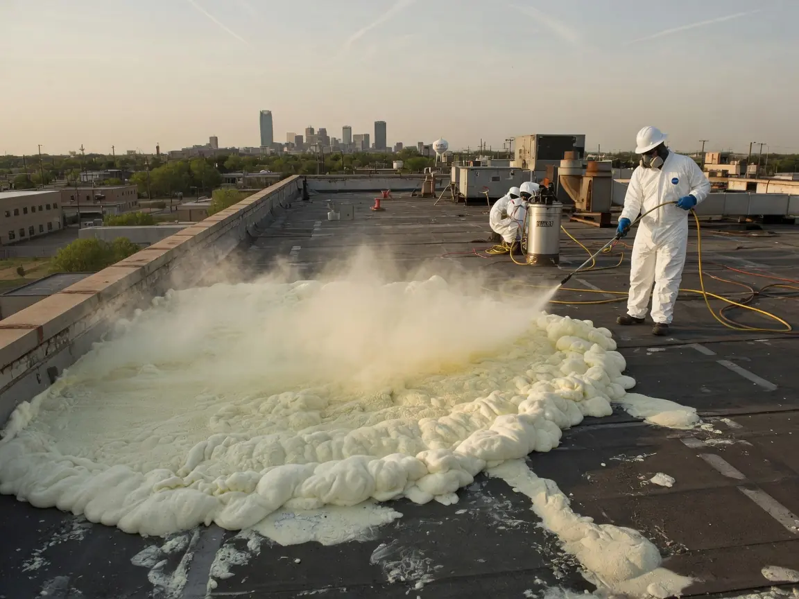 Spray foam insulation in Edmond, OK