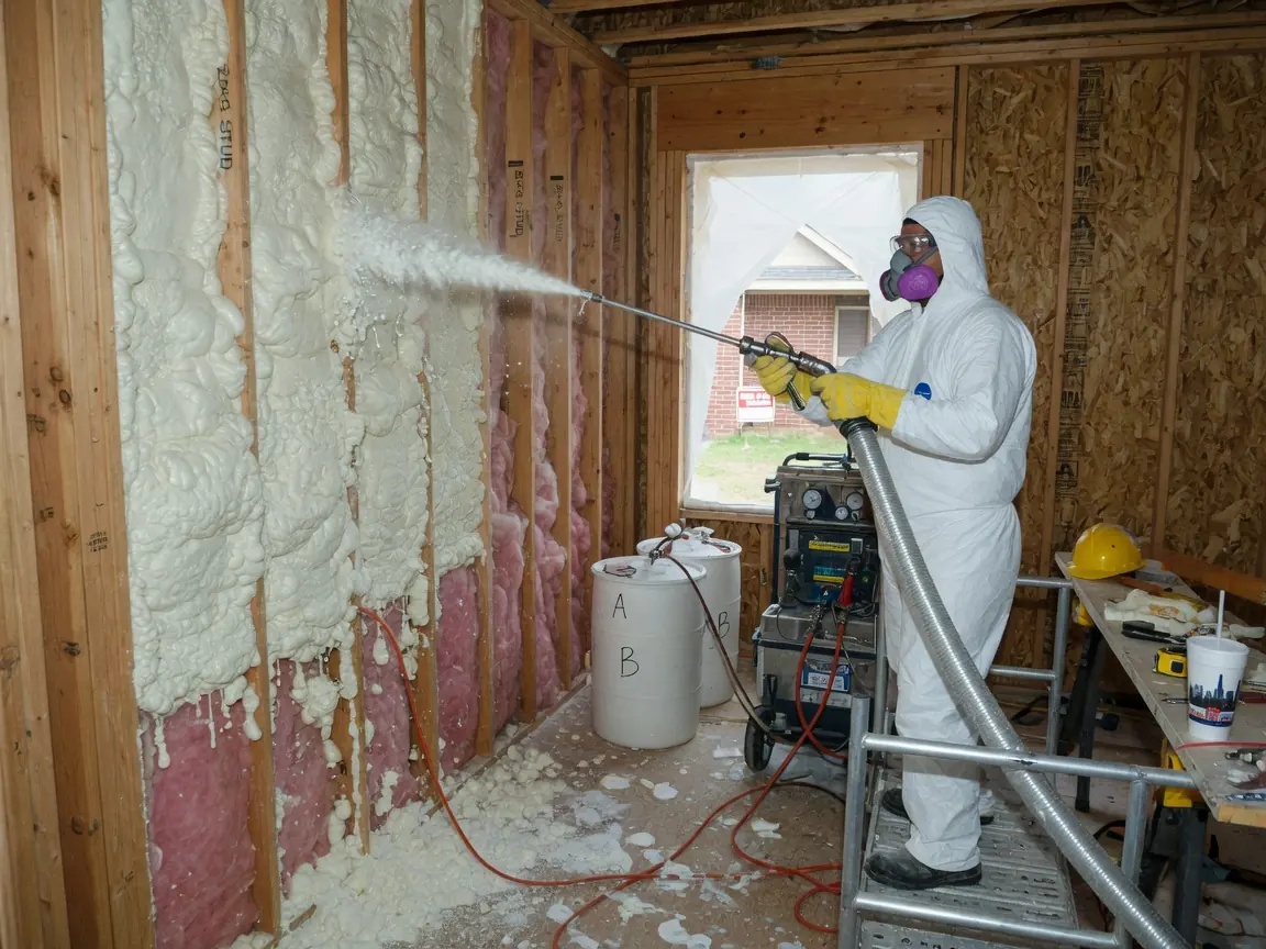 spray foam insulation in Norman